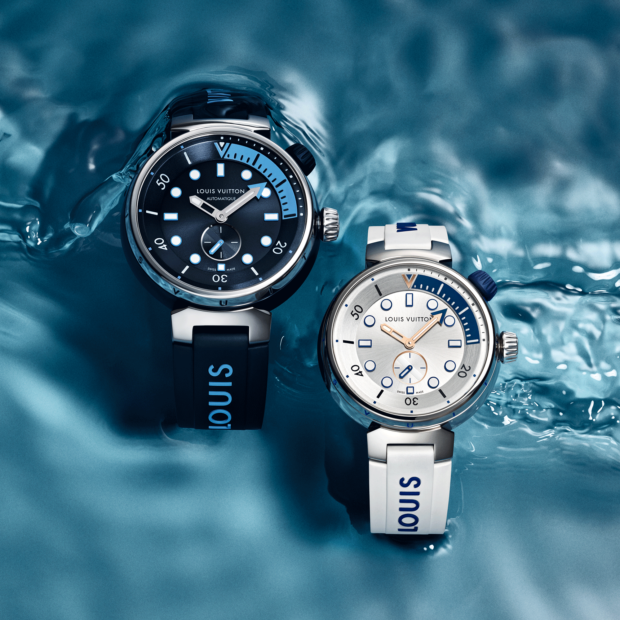 Tambour Street Diver, Quartz, 39.5mm, Steel - All Watches | LOUIS